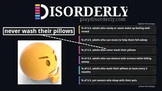 This is the thumbnail for the video titled 'Disorderly is a wonderful daily game'